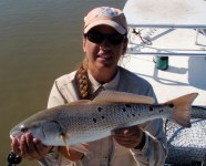 kaylin barlow, redfish spots