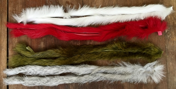 variant rabbit strips, tying buggs